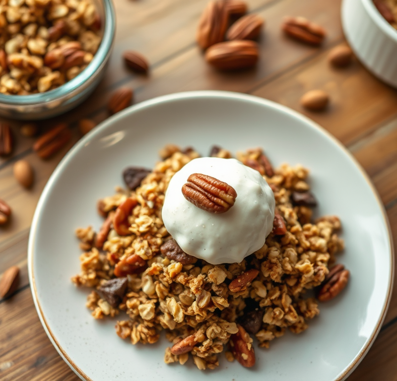 Crunchy Pecan Granola — Gran Cooks