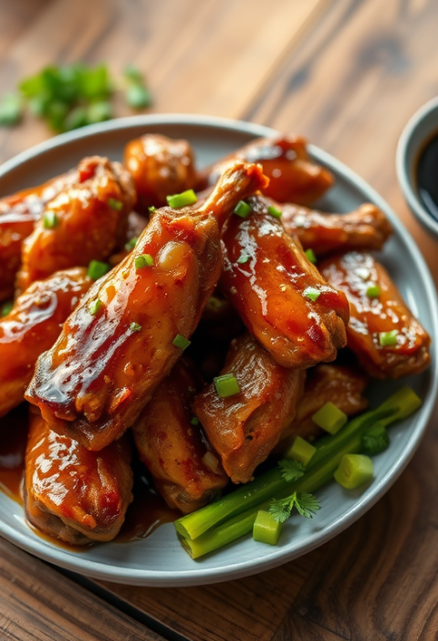 Easy Chinese Chicken Wings — Gran Cooks