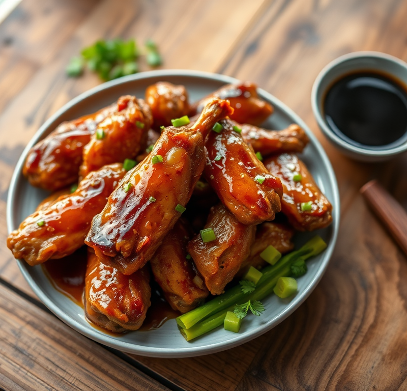 Easy Chinese Chicken Wings — Gran Cooks