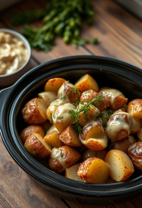Easy Crockpot Potatoes — Gran Cooks