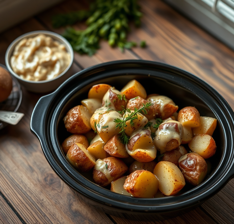 Easy Crockpot Potatoes — Gran Cooks