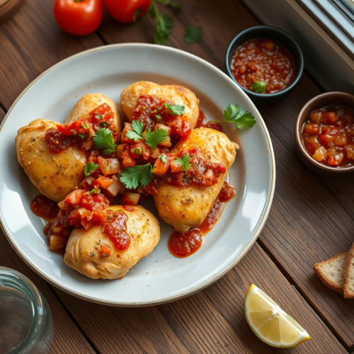 Easy Salsa Chicken — Gran Cooks