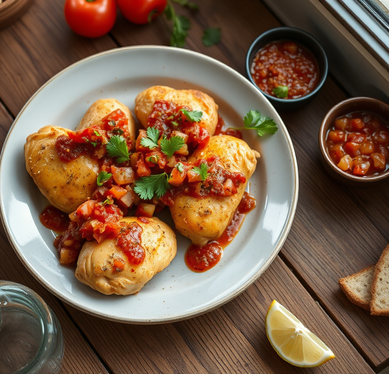 Easy Salsa Chicken — Gran Cooks