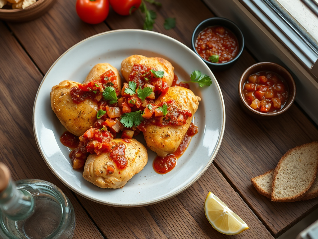 Easy Salsa Chicken — Gran Cooks