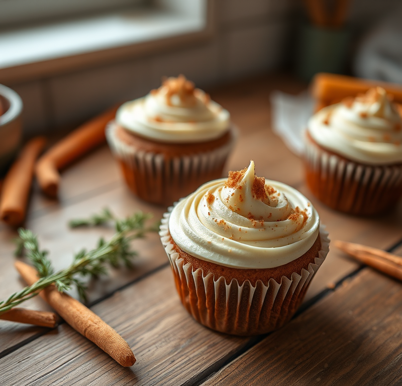 Eggless Vegan Carrot Cake Cupcakes — Gran Cooks