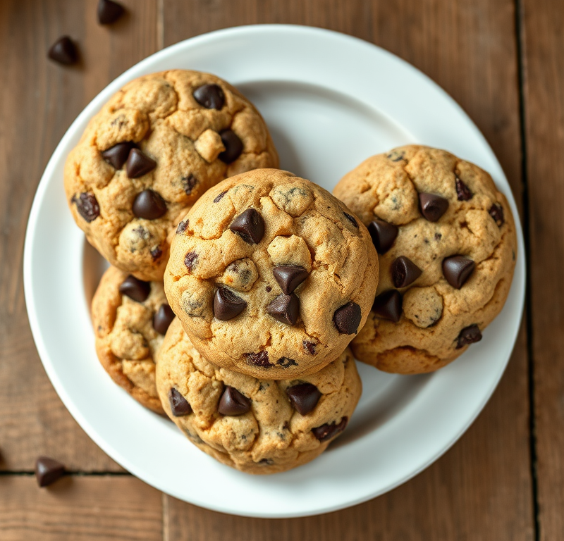 Fabulously Low Calorie, Still Delicious Chocolate Chip Cookies — Gran Cooks
