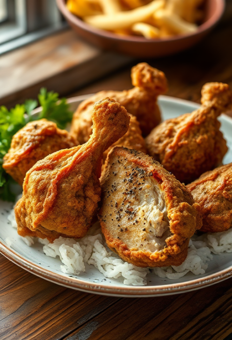 Fried Chicken Gizzards — Gran Cooks