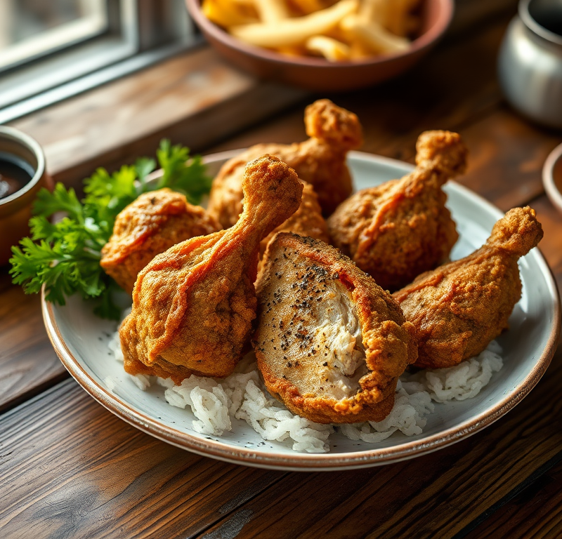 Fried Chicken Gizzards — Gran Cooks