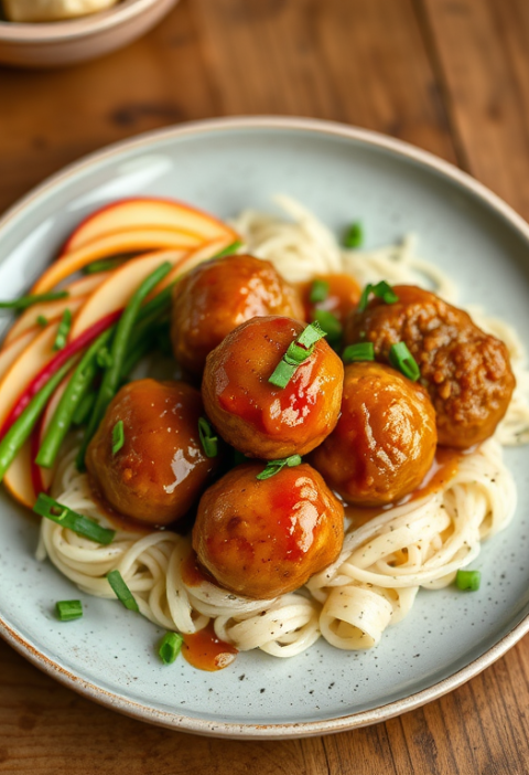 Glazed Turkey Meatballs — Gran Cooks