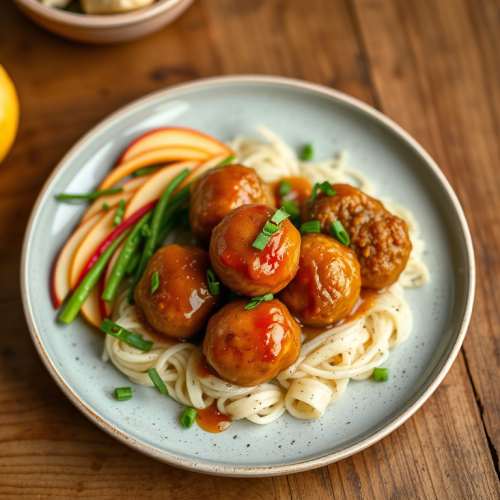 Glazed Turkey Meatballs — Gran Cooks