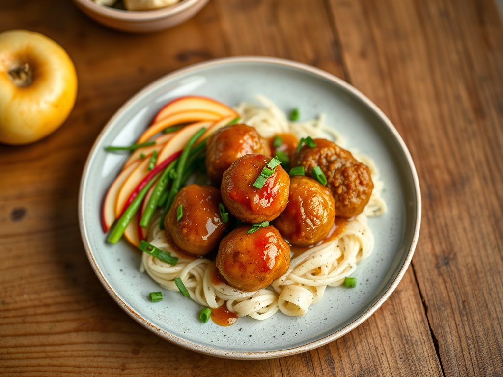Glazed Turkey Meatballs — Gran Cooks