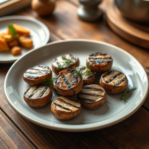 Grilled Mushrooms — Gran Cooks