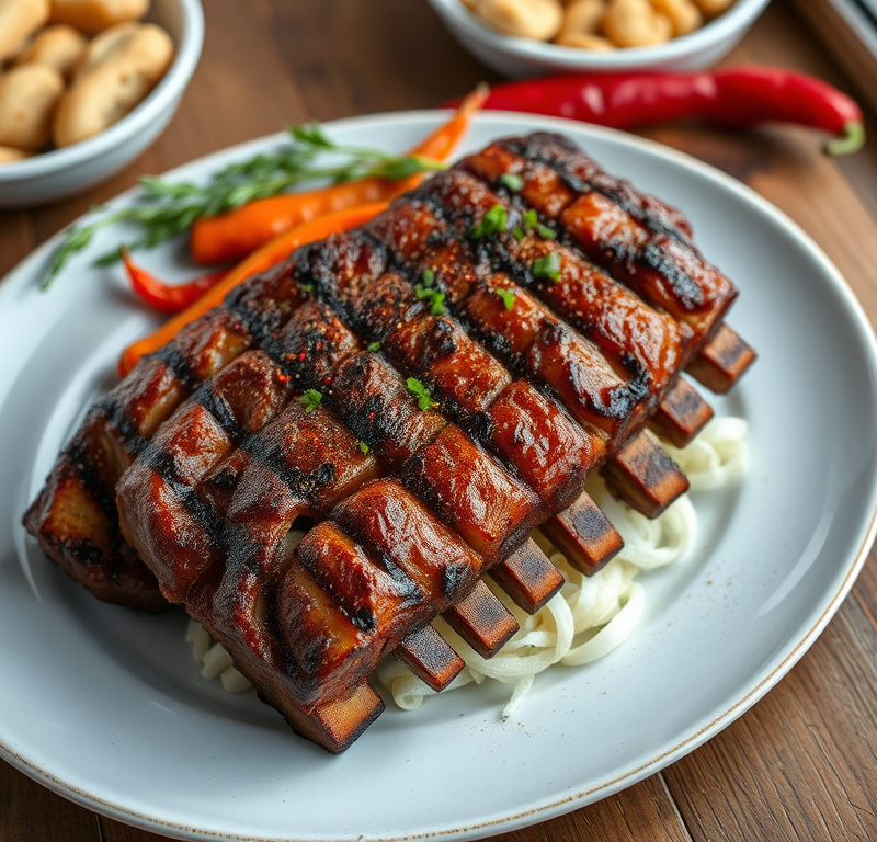 Grilled Ribs — Gran Cooks
