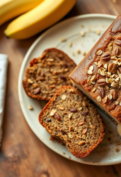 Healthy Banana Bread — Gran Cooks