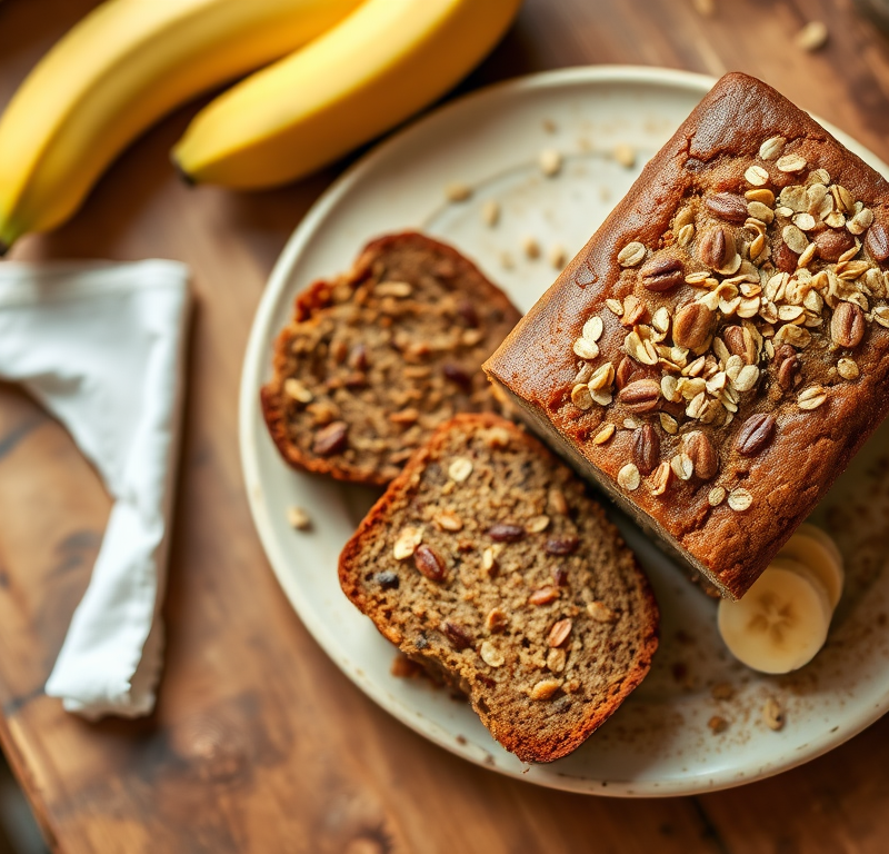 Healthy Banana Bread — Gran Cooks