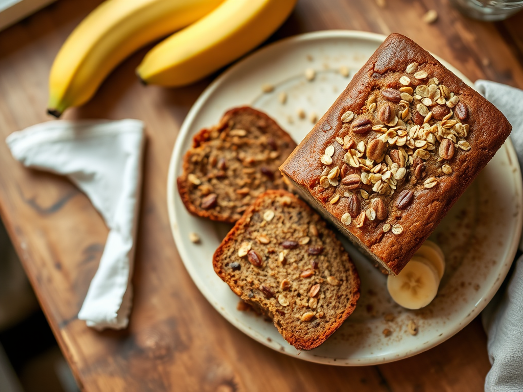 Healthy Banana Bread — Gran Cooks