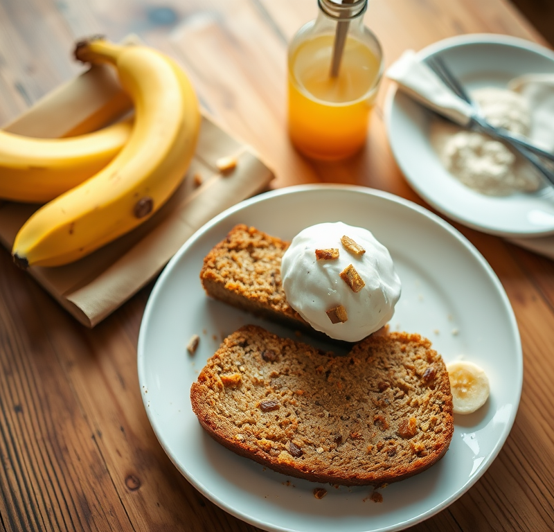 Healthy Vegan Banana Bread — Gran Cooks