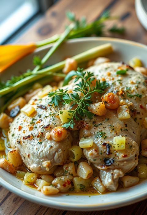 Herb Chicken Casserole Recipe — Gran Cooks