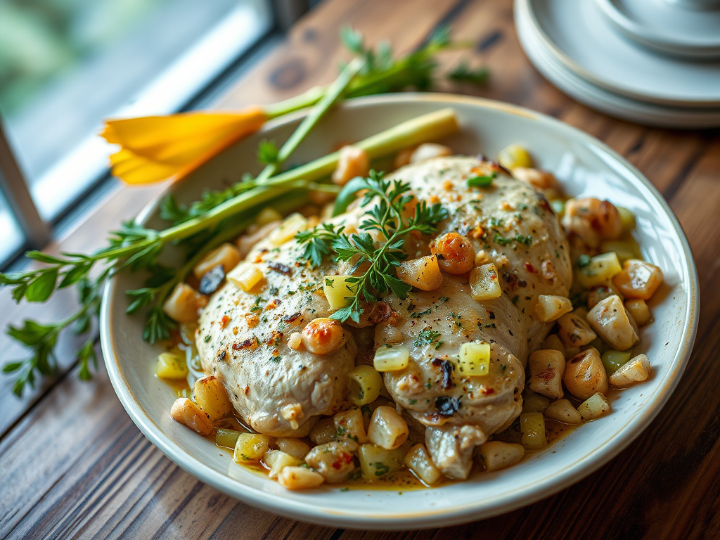 Herb Chicken Casserole Recipe — Gran Cooks