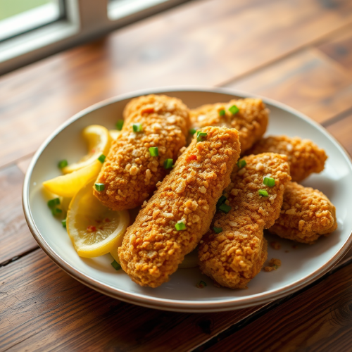 Hg's Fiber-Ific Fried Chicken Strips - Ww Points = 5 — Gran Cooks