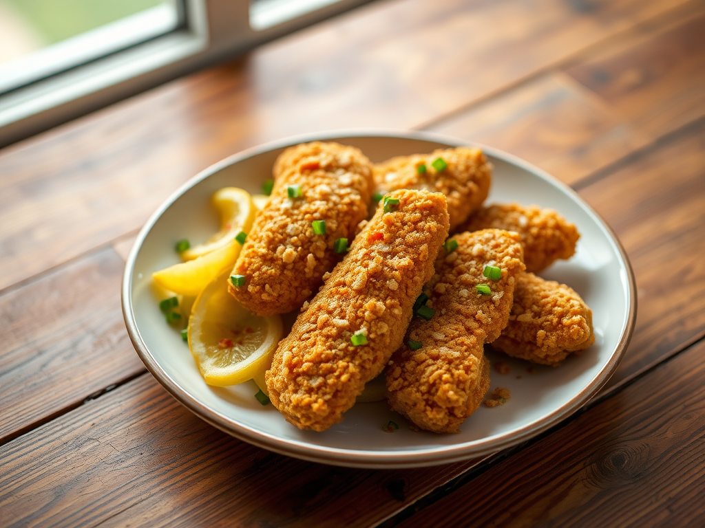 Hg's Fiber-Ific Fried Chicken Strips - Ww Points = 5 — Gran Cooks