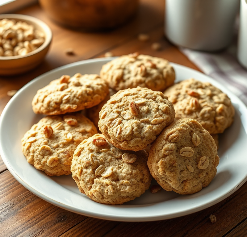 Margie's Shortbread Oatmeal Cookies — Gran Cooks