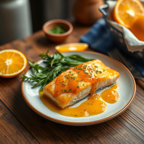 Orange Glazed Salmon — Gran Cooks