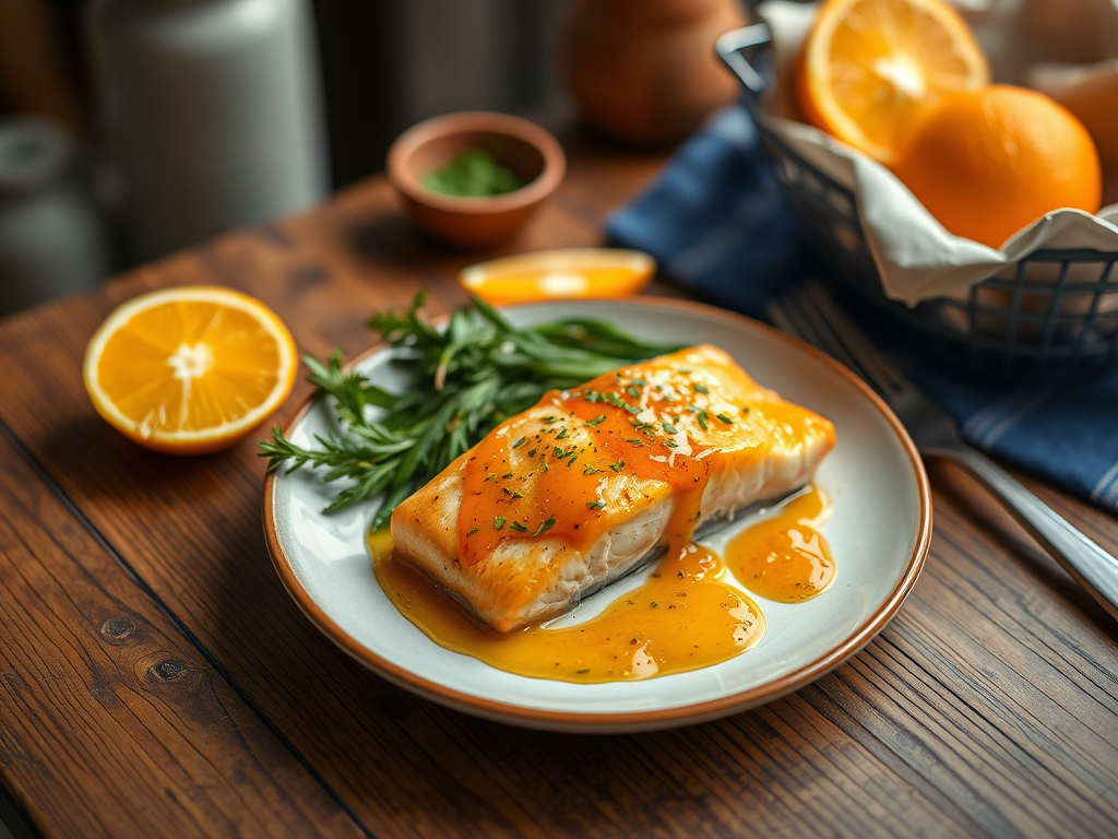 Orange Glazed Salmon — Gran Cooks