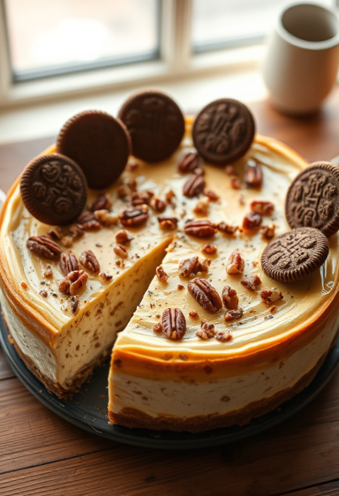 Pecan Praline Cheesecake Recipe — Gran Cooks