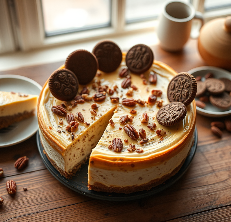 Pecan Praline Cheesecake Recipe — Gran Cooks
