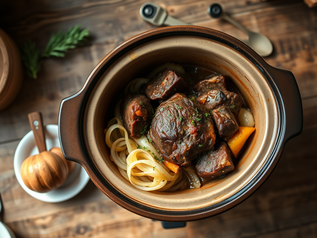 Pot Roast in the Crock Pot — Gran Cooks