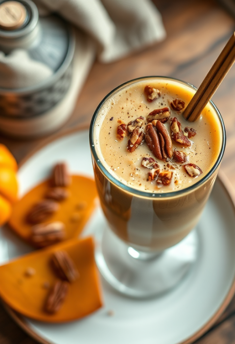 Pumpkin Pecan Pie Smoothie — Gran Cooks