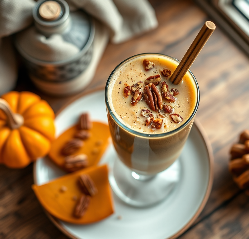 Pumpkin Pecan Pie Smoothie — Gran Cooks