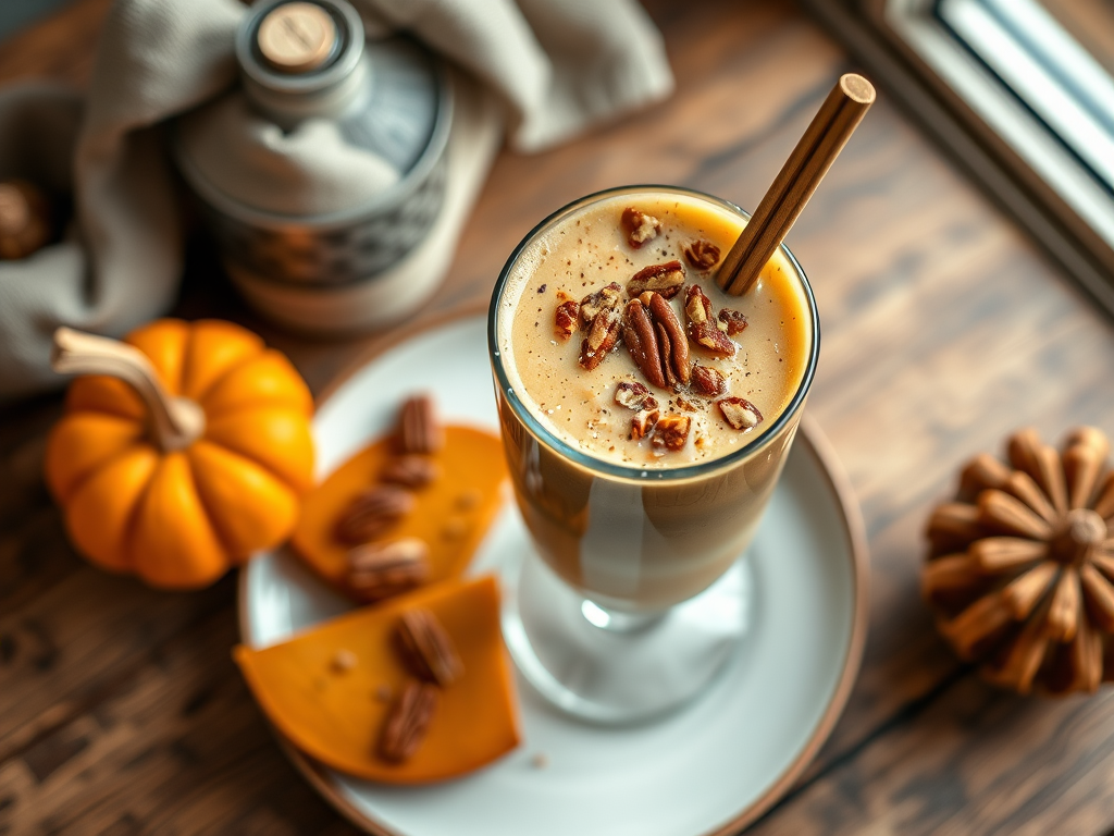 Pumpkin Pecan Pie Smoothie — Gran Cooks