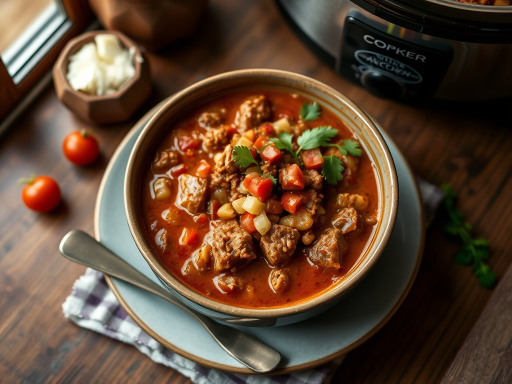 Simple Slow Cooker Chili — Gran Cooks