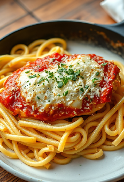 Skillet Chicken Parmesan — Gran Cooks
