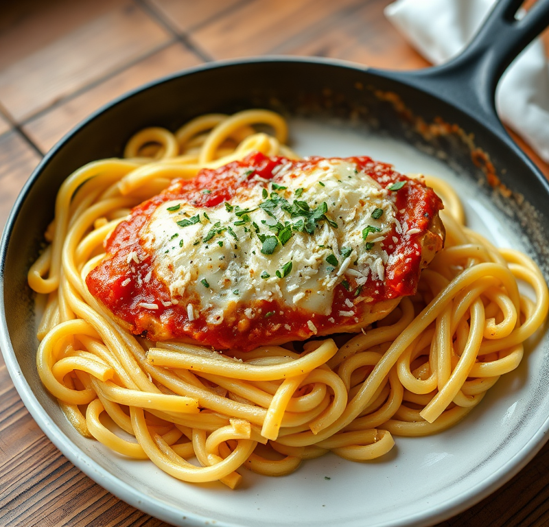 Skillet Chicken Parmesan — Gran Cooks