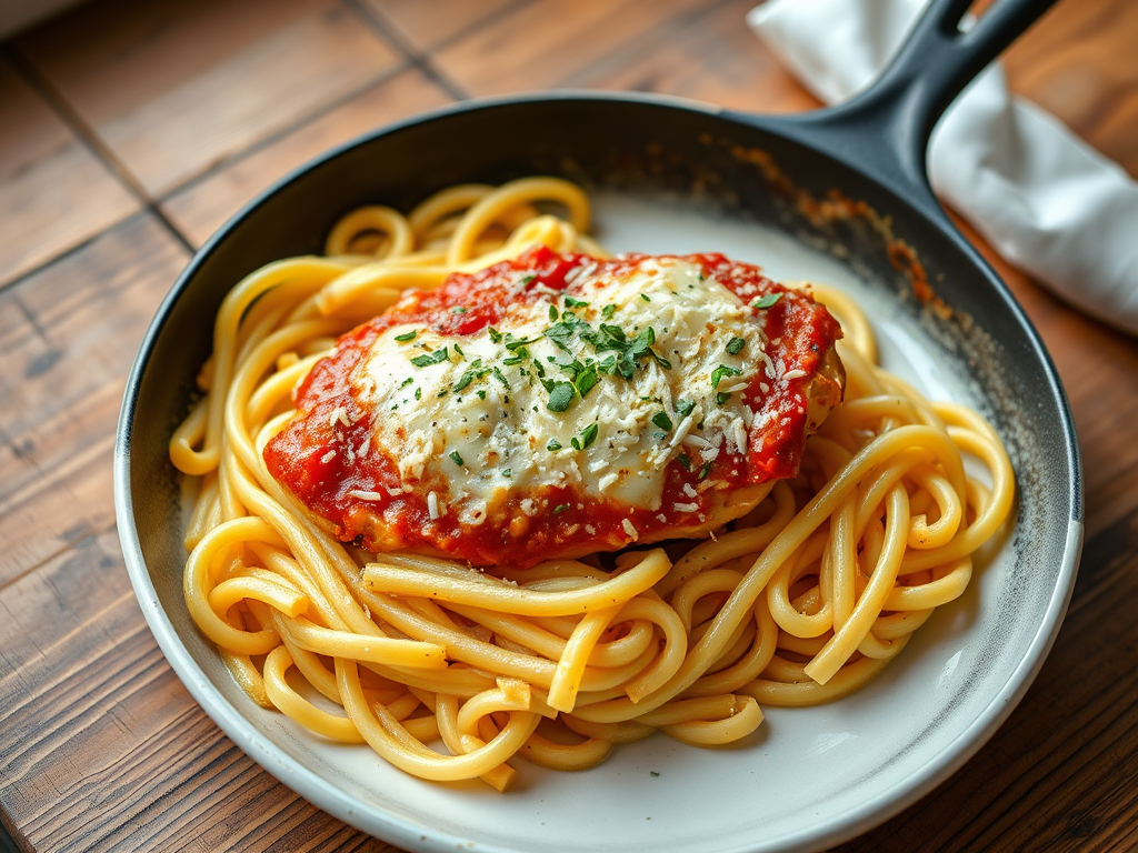Skillet Chicken Parmesan — Gran Cooks