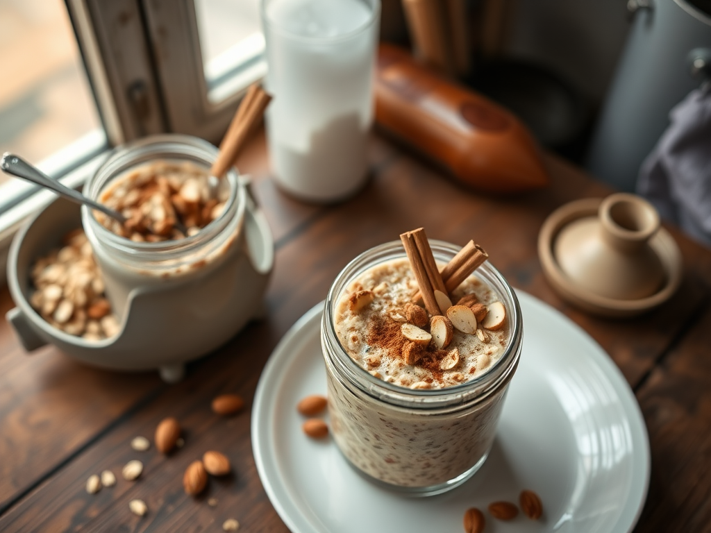 Snickerdoodle Vegan Overnight Oats — Gran Cooks