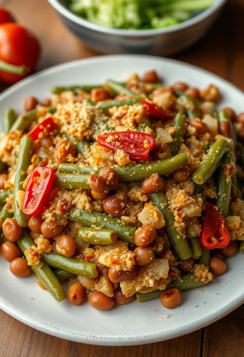 Southwest Green Bean Casserole — Gran Cooks