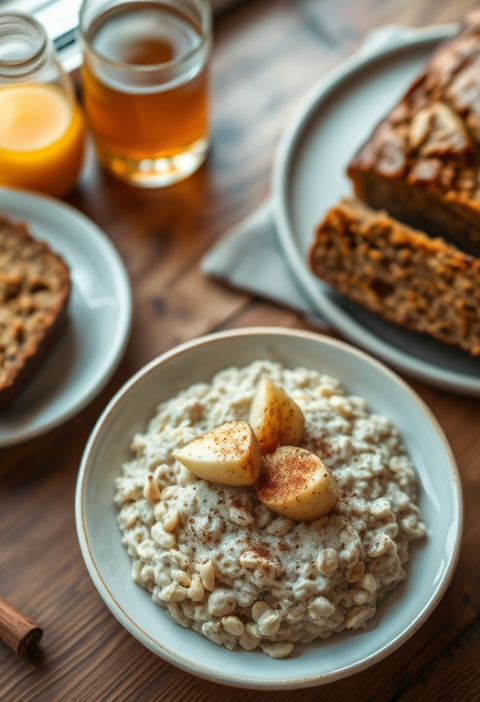 Spiced Zucchini Bread Oatmeal — Gran Cooks