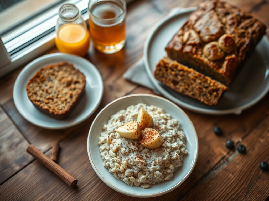Spiced Zucchini Bread Oatmeal — Gran Cooks