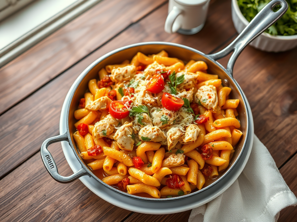 Spicy Chicken Mac Skillet — Gran Cooks