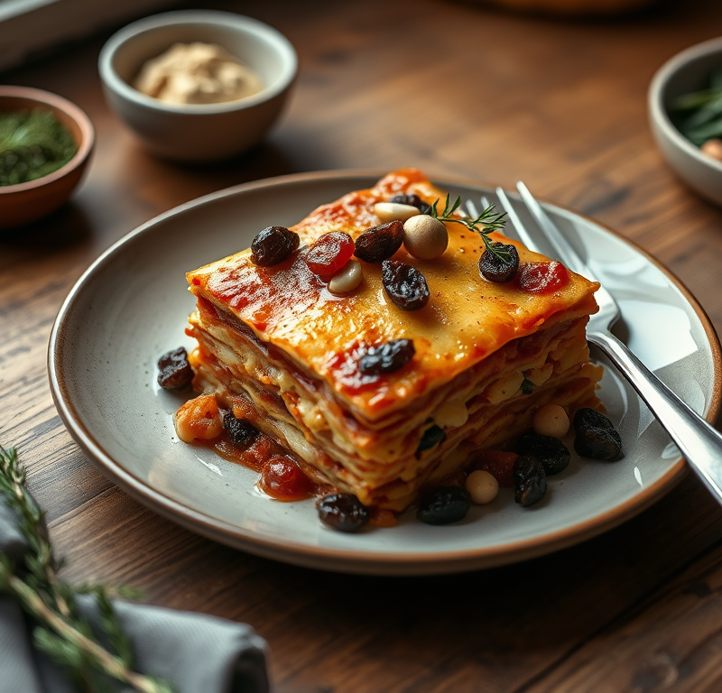 Sweet and Savory Polenta Lasagna — Gran Cooks