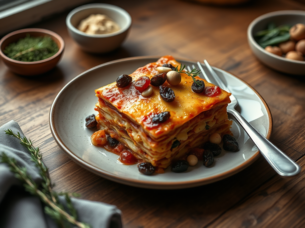 Sweet and Savory Polenta Lasagna — Gran Cooks