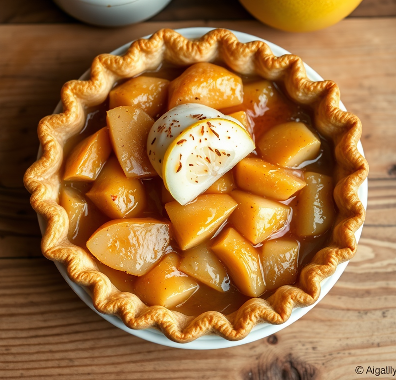 Vanilla-Maple Apple Pie Filling — Gran Cooks
